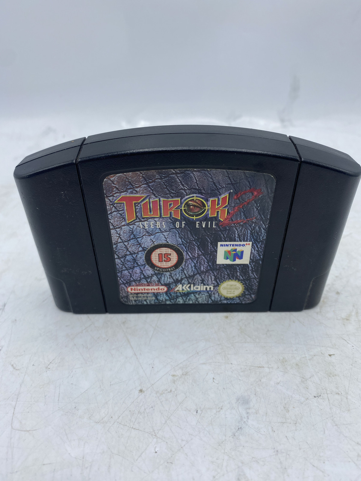 Turok 2 Seeds Of Evil Nintendo 64 Game Cartridge - Cartridge Only FAST SHIPPING