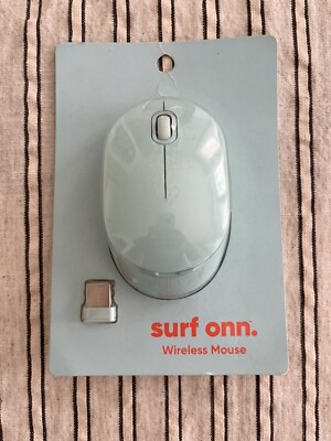 Surf Onn. Wireless Mouse Compact Design 5 Button Click 2.4GHz With Usb Receiver
