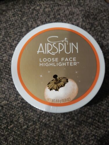 COTY AIRSPUN LOOSE FACE HIGHLIGHTER POWDER SHIMMER SNOW MUCH COTY AIRSPUN LOOSE FACE HIGHLIGHTER POWDER SHIMMER SNOW MUCH