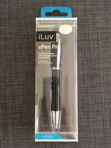 iLuv iCS810BLK ePen Pro Stylus Pen