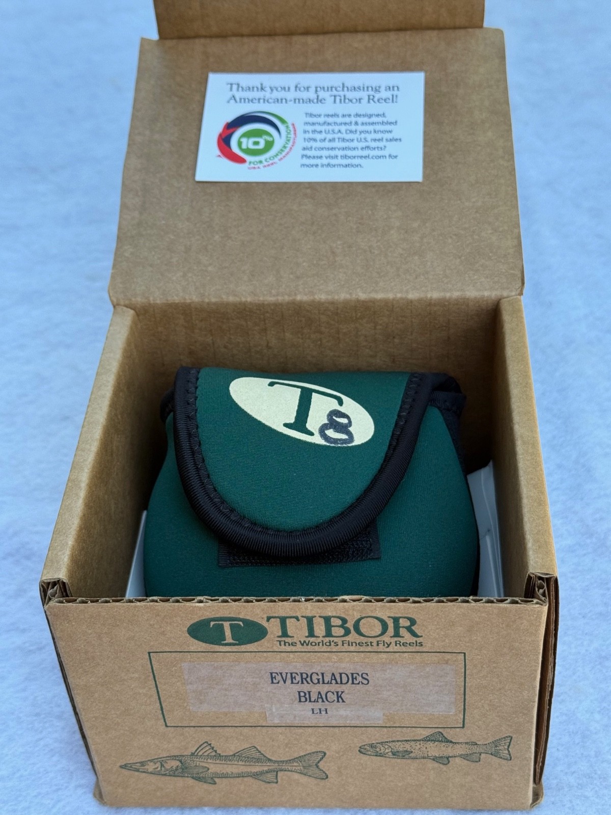 Tibor Everglades Fly Reel 7-9 Black
