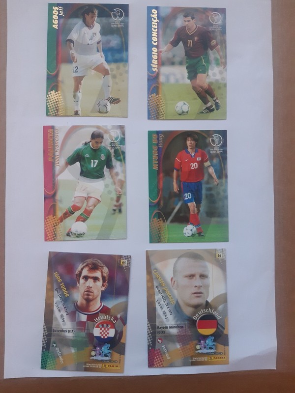 Panini Foot Trading Card World Cup Korea Japan 2002 Ã  L'UnitÃ©  Jancker Tudor