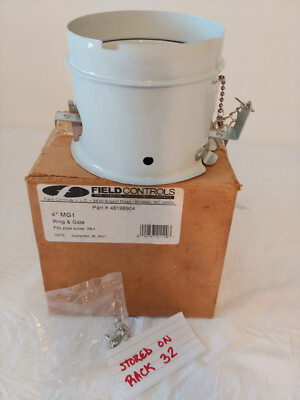 Field Controls 46198904 - MG1 4'' VENT DAMPER Ring and Gate