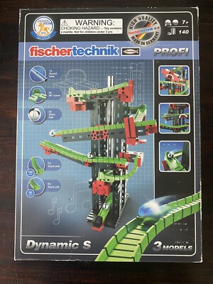 Fischertechnik ProFi Dynamic S Marble Run Construction Set 536620 Sealed Box