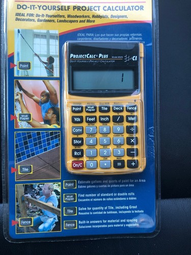 ProjectCalc Plus Do-It Yourself Project Calculator - Calculated Industries 8525C