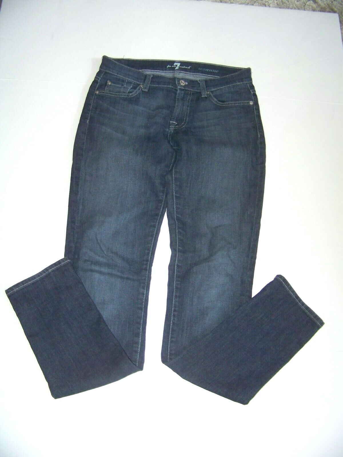 Medium Dark Wash Classic Skinny Size 27