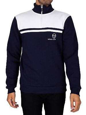 Мужская спортивная куртка New Young Line с молнией 1/4 Sergio Tacchini, синяя