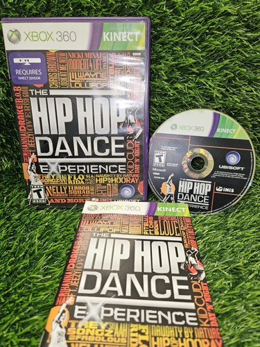 The Hip Hop Dance Experience Xbox 360 Kinect Game CIB Tested