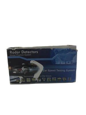 Radar Detectors-Global Position System 360 Full Band .Car Speed testing system 