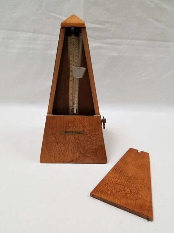 Vintage Seth Thomas Wooden Metronome #10 De Maelzel Model E873-007