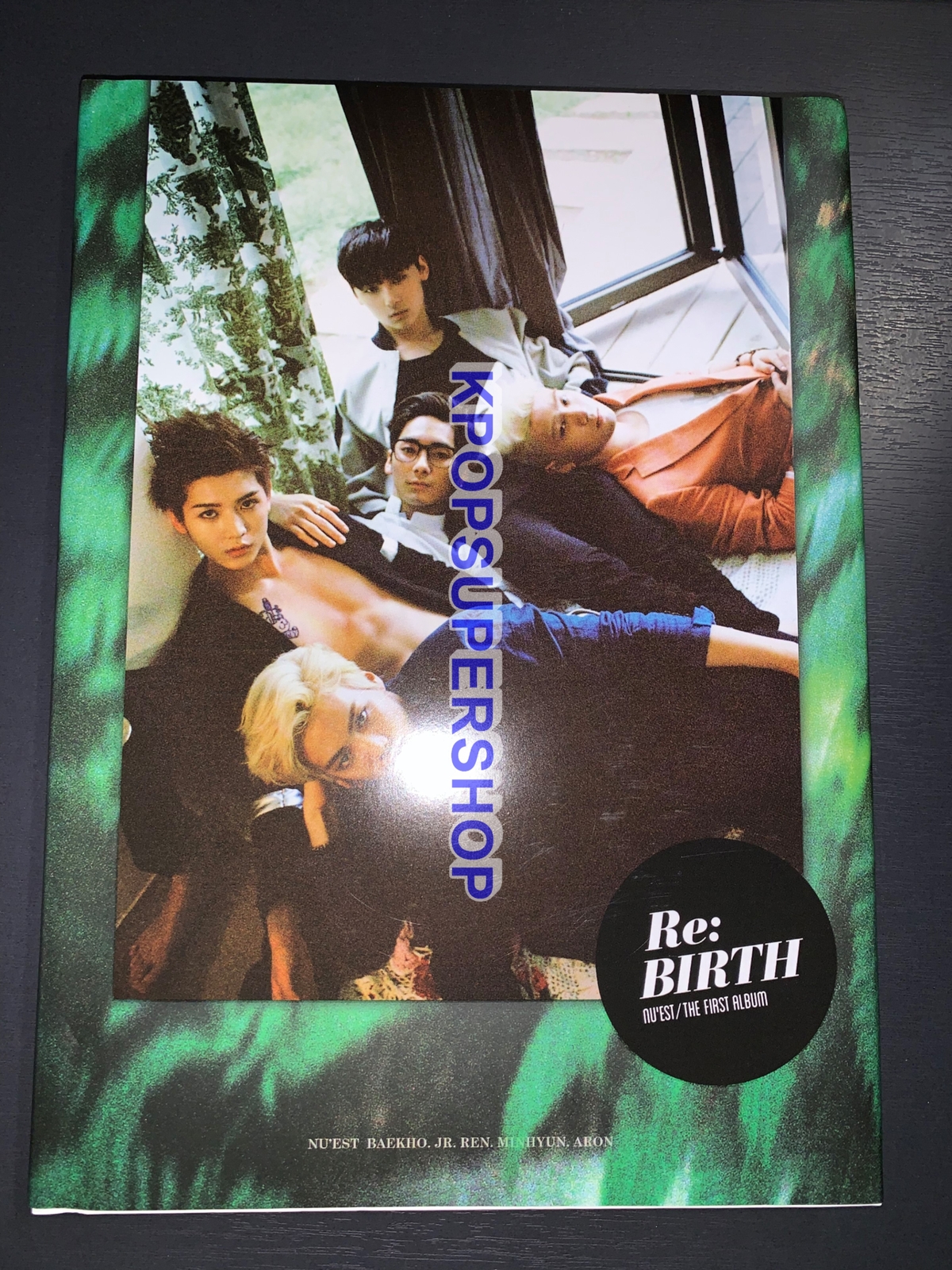 Nu'est 1st Album Re:BIRTH CD Photobook Great Condition Rare OOP JR