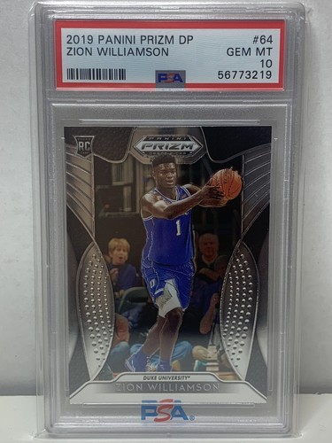 Prizm Disco インサート Zion Williamson PSA 10 2019 Panini Prizm DP Zion Williamson PSA 10 | eBay