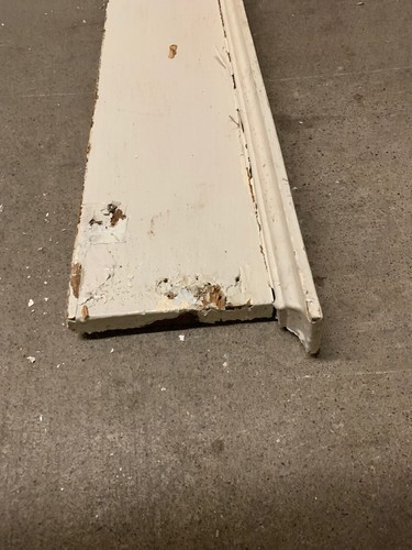 Vintage Primitive Wooden Decorative Architectural Salvage House Mantle #9