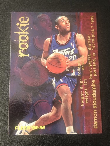 Panini Damon Stoudamire Basketball Autographed Sports