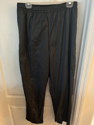 Sun Mountain|Rain Wear Provisional Pants|Black|SZ Large Lightweight Wind Breaker
