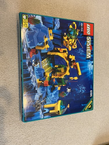 Lego Bau Konstruktionsspielzeug 1 X Lego System Bauanleitung Aquazone Neptune Labor Unterwasserwelt 6195 Liang Rudolf