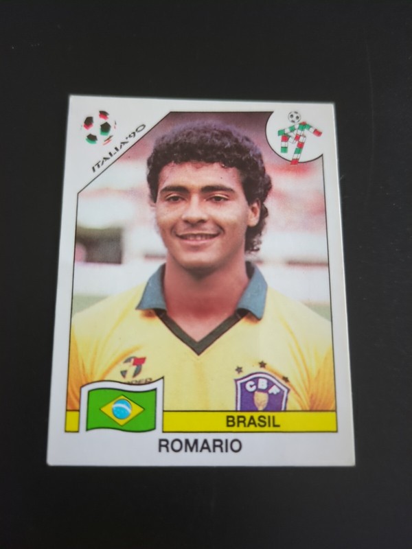 Sticker Panini Original Romario World Cup Italia 90