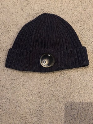 cp company beanie hat