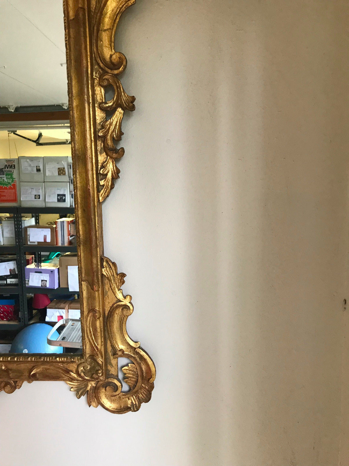 Antique French Gilt Mirror