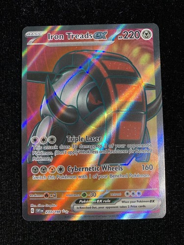 Iron Treads ex 233/198 - Pokemon Scarlet & Violet Secret Art Iron Treads ex 233/198 - Pokemon Scarlet & Violet Secret Art
