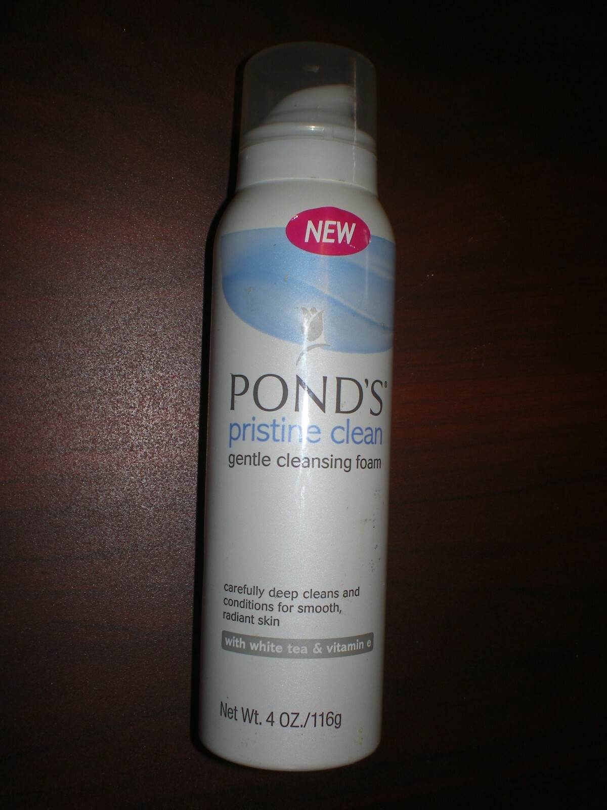POND'S Pristine Clean Gentle Cleansing Foam - 4OZ-  With White Tea & Vitamin E
