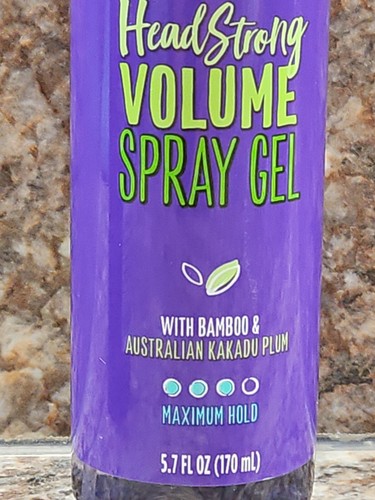 2 - Aussie Headstrong Volume Spray Gel Maximum Hold 5.7 oz Each Lot Of 2