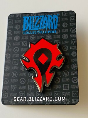 Blizzard World of Warcraft WoW Horde Emblem Pin 2016 Blizzcon