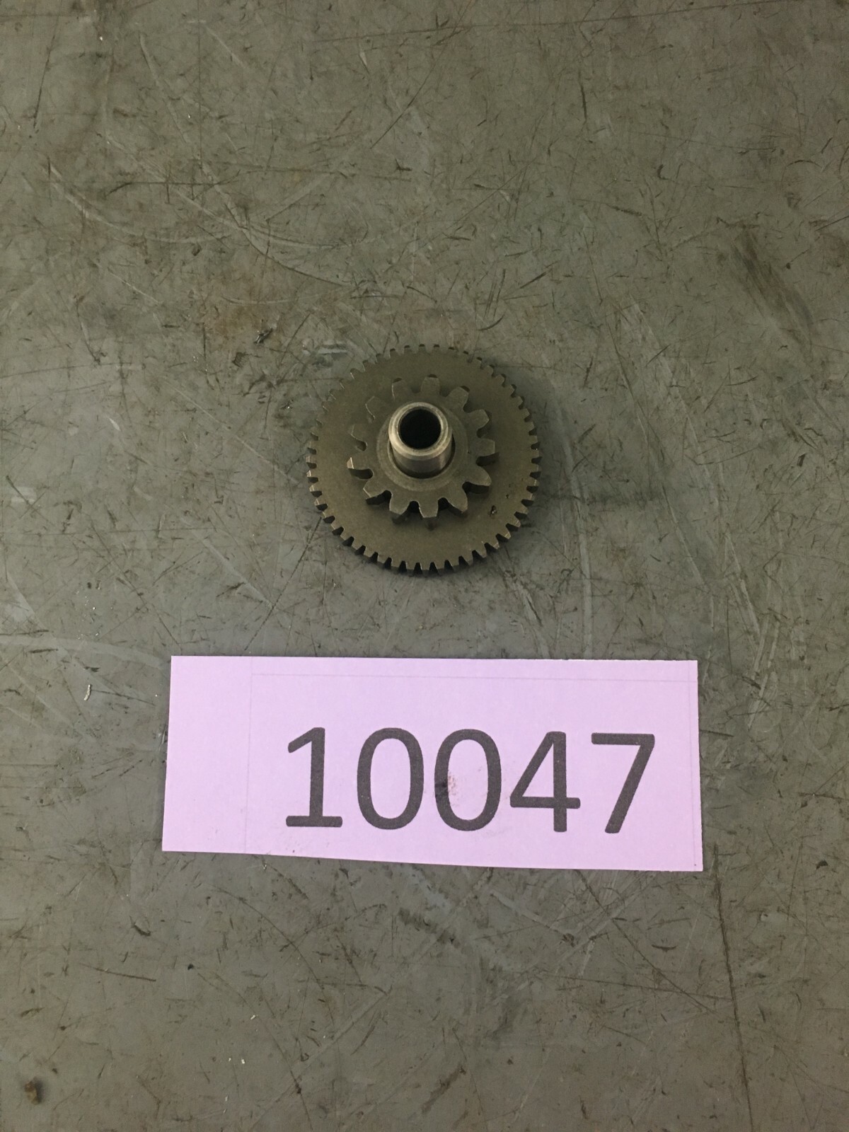 メル81707さま 1991 Kawasaki Ninja ZX6 ZX600D ENGINE STARTER IDLER IDLING