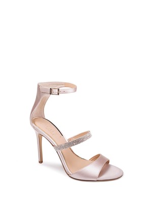 

JEWEL BADGLEY MISCHKA Женские бежевые нескользящие сандалии Rihanna Stiletto, Бежевый, JW3125B