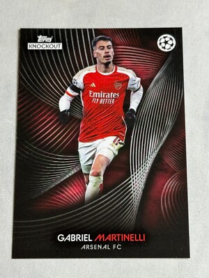 2023-24 Topps Knockout UCL Gabriel Martinelli Arsenal FC
