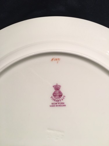 11 Minton for Tiffany & Co. Gold Encrusted 10.25