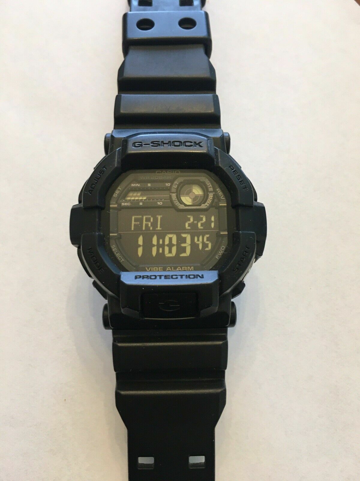 casio g shock vibration alarm