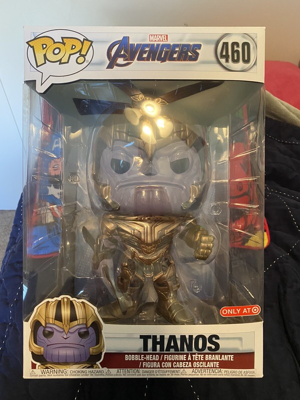 thanos endgame 10 inch pop