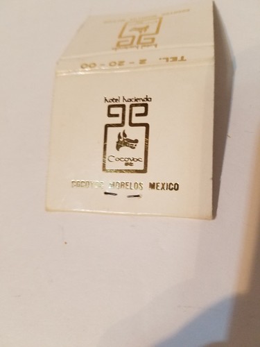 Vintage Sewing Mending Kit - Matchbook - Hotel Hacienda Cocoyoc Morelos Mexico