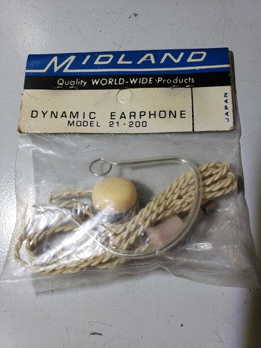 Midland Vintage Dynamic Earphone