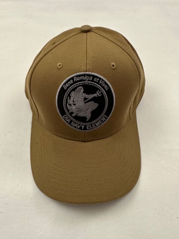 Dia Navy Element The Corps United States Beige Baseball Cap Hat One Size