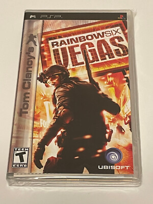 Tom Clancy's Rainbow Six Vegas [Sony PSP US NTSC] BLACK LABEL NEW FACTORY SEALED