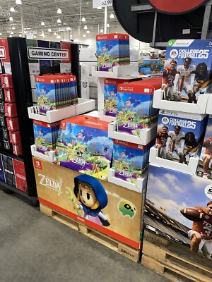 Zelda: Echoes of Wonder 2FT 3D Display -Costco- 2024