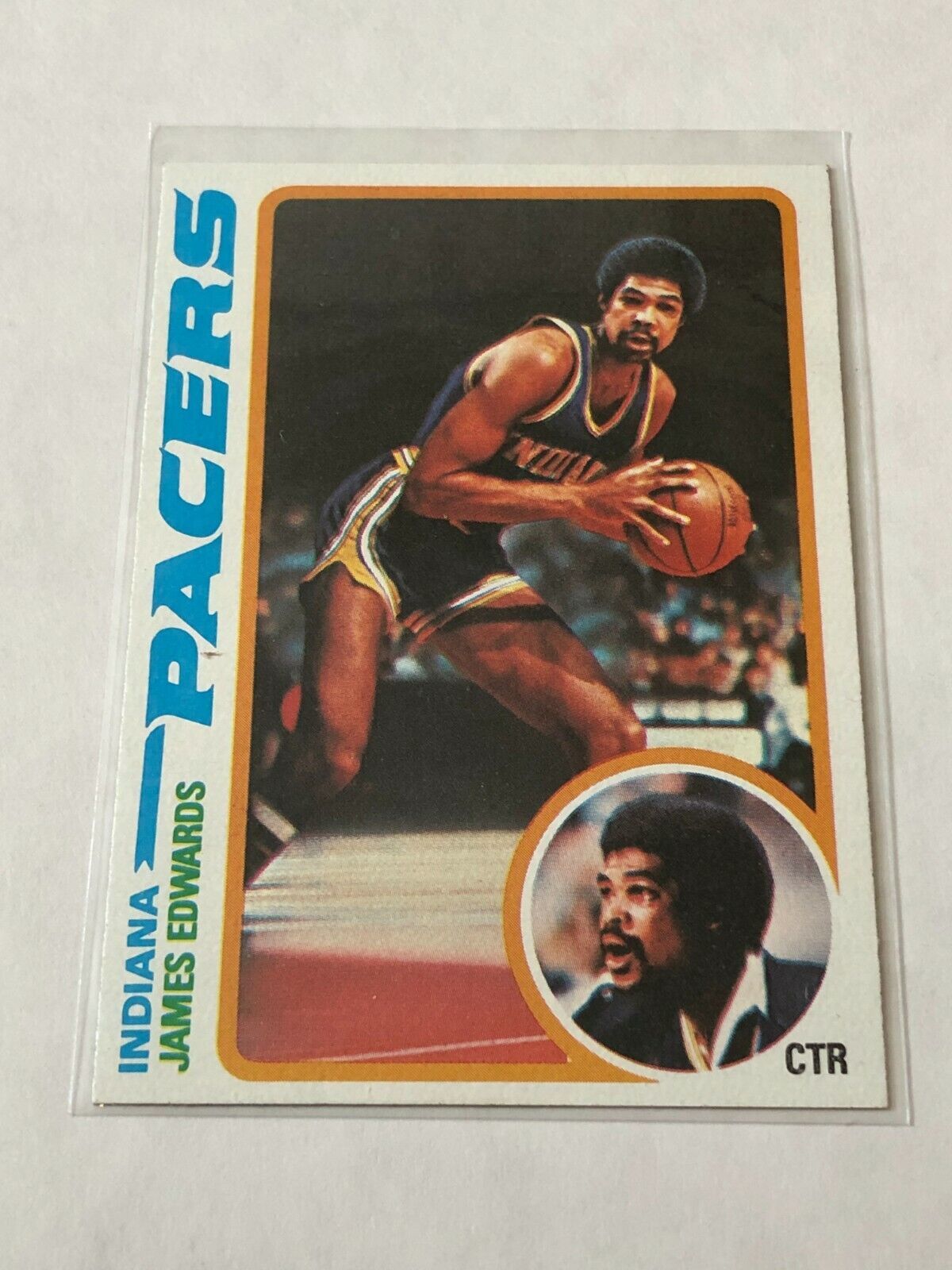 1978-79 Topps Basketball Rookie Card - James Edwards - Indiana Pacers. rookie card picture