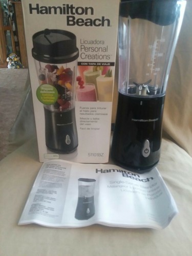Hamilton Beach Personal Creations Blender 51101BZ Worth Trav