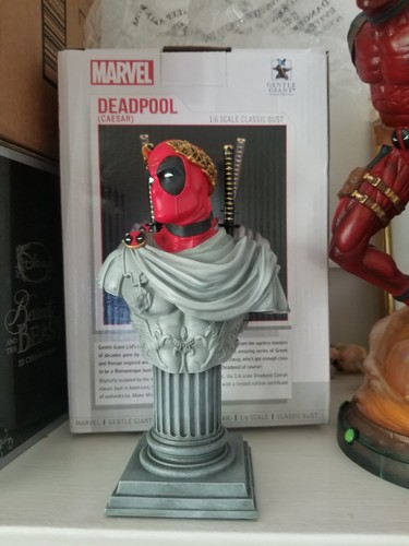 Gentle Giant Marvel Deadpool Caesar Classic Bust | eBay