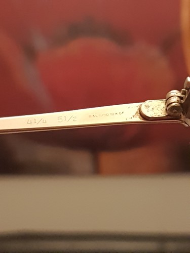 Vintage B&l Eyeglasses B&l 1/10 12k Gf Wow!!!!