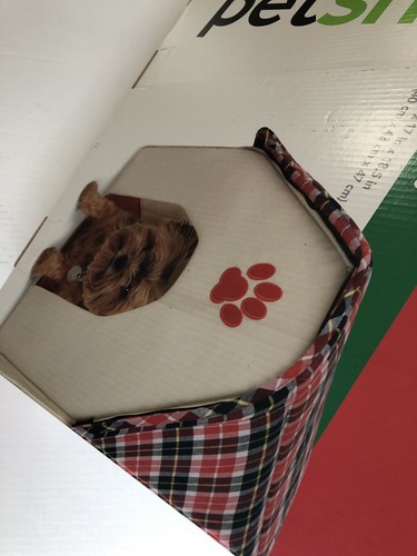 *NEW* PET SHOPPE Collapsible Indoor Dog House With Toy
