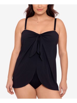 

Женский черный цельный купальник LAUREN RALPH LAUREN Club Solids