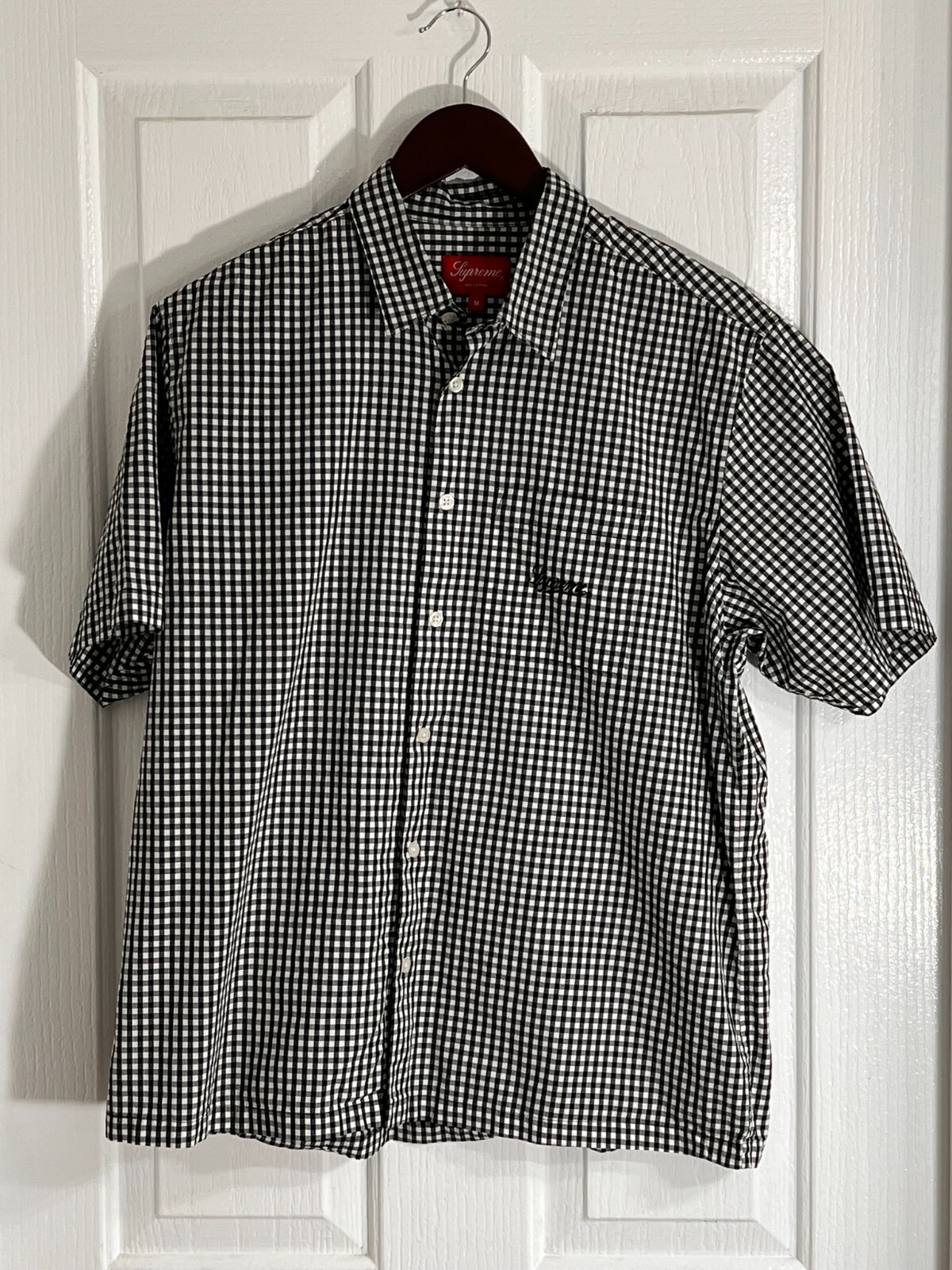 Supreme Gingham S/S Shirt 21SS