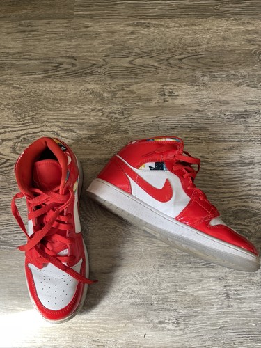 Nike Air Jordan 1 Mid SE GS 'Barcelona Sweater' DC7248-600