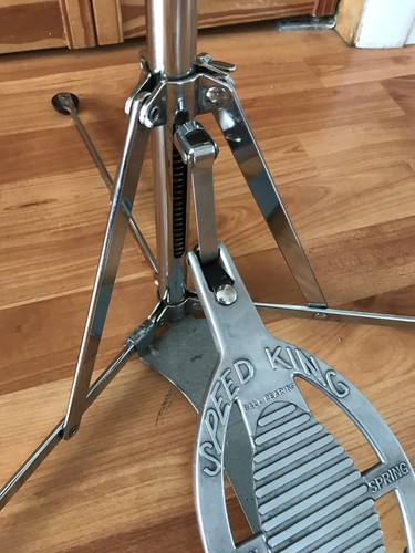 1950s Ludwig WFL 1121 Hi Hat Stand Ringo 1st Model Flat Base COLLECTOR CONDITION