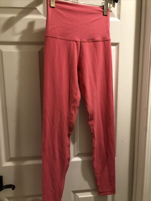NWOT Lululemon Align Super High Rise Tight 28'' Guava Pink Size:6