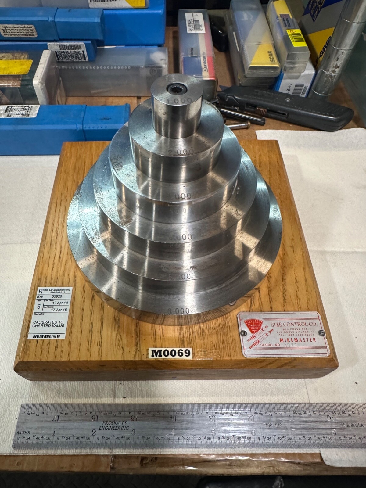Mikemaster M-1 for 1-inch to 6-inch range 1.000