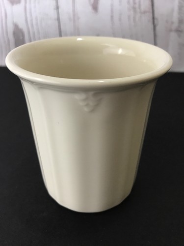 Lenox Casual Elegance Coffee Mug Cup Ivory White Cream 3 7/8